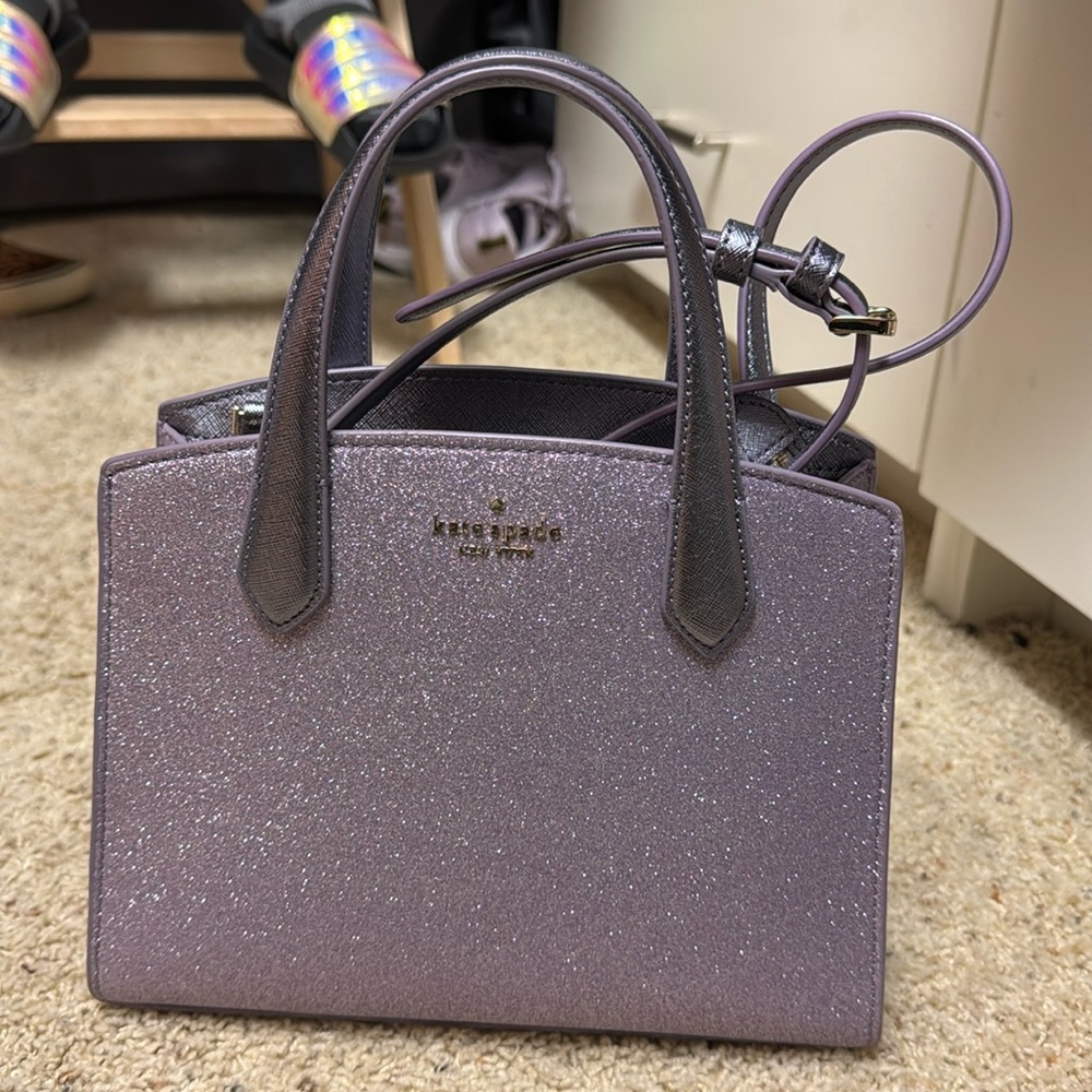 Glittery Kate Spade purse